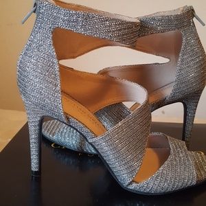 High heeled fashion boots/shoe.Used once.it has a box.